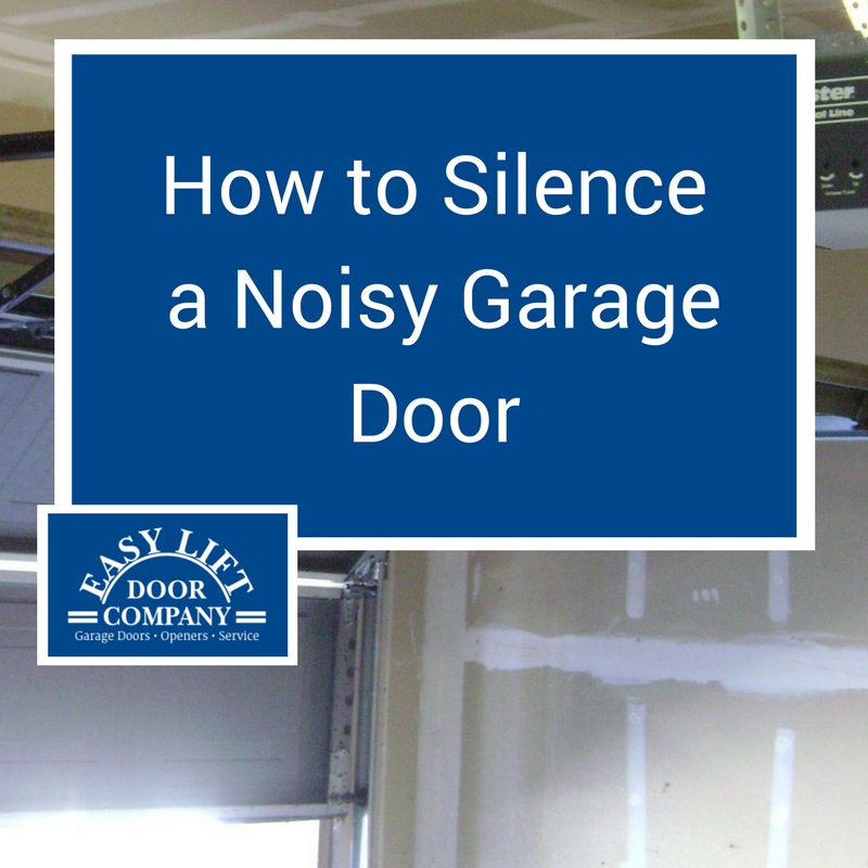 How to Silence a Noisy Garage Door